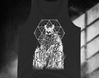 OBLIVION ORIGINAL DESIGN | Deathcore Clothing | Metal Logo | Brutalism | Tank Top