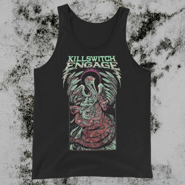 Killswitch Engage | Metalcore clothing | Gothic clothes | Dark Cottagecore | Pastel Goth | Edgy clothing | Punk | Alt Clothing | Tank Top