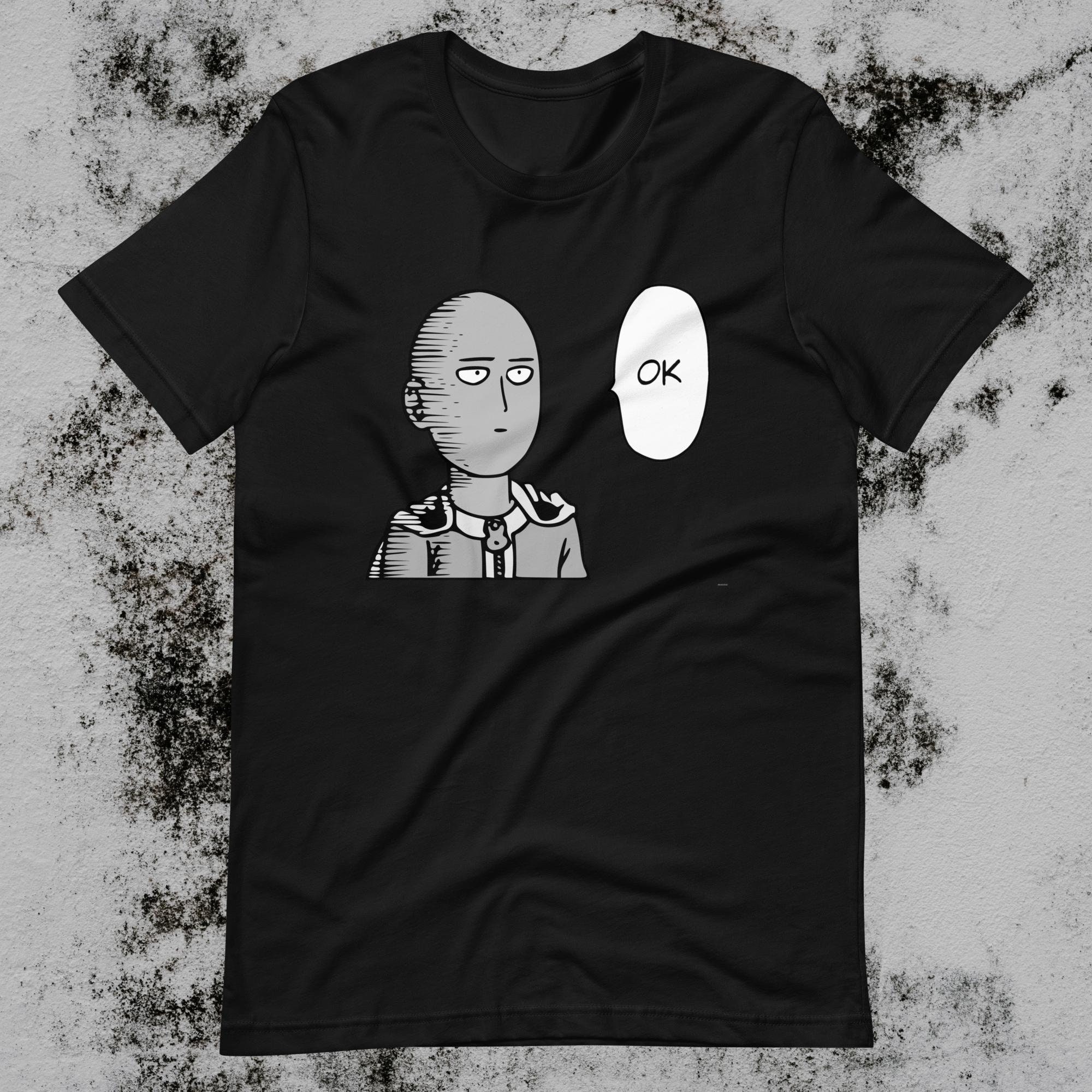 T-Shirt One Punch Man Poing rouge