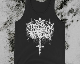 Streetech Aesthetics | Deathcore clothing | Gothic clothes | Bloody Cross | Pastel Goth | Edgy clothing | Punk | Alt Clothing | Tank Top