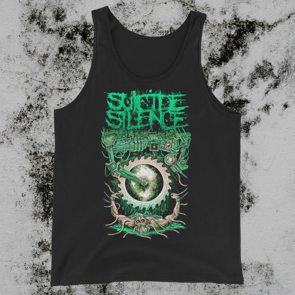 Suicide Silence | Deathcore clothing | Gothic clothes | Dark Cottagecore | Pastel Goth | Edgy clothing | Punk | Alt Clothing | Tank Top