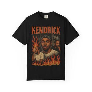 Kendrick Lamar Graphic Band T-Shirt, Hip Hop Fashion Tee, Vintage Style Apparel, Music Lover Gift, Streetwear Top, Kendrick Lamar Merch