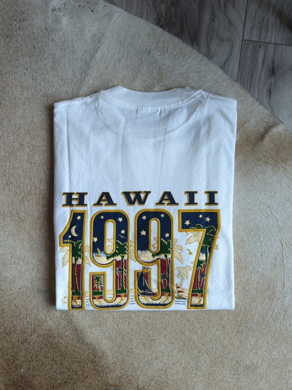 90s Hawaii Double Sided Graphic Tee | Hanes Men's 