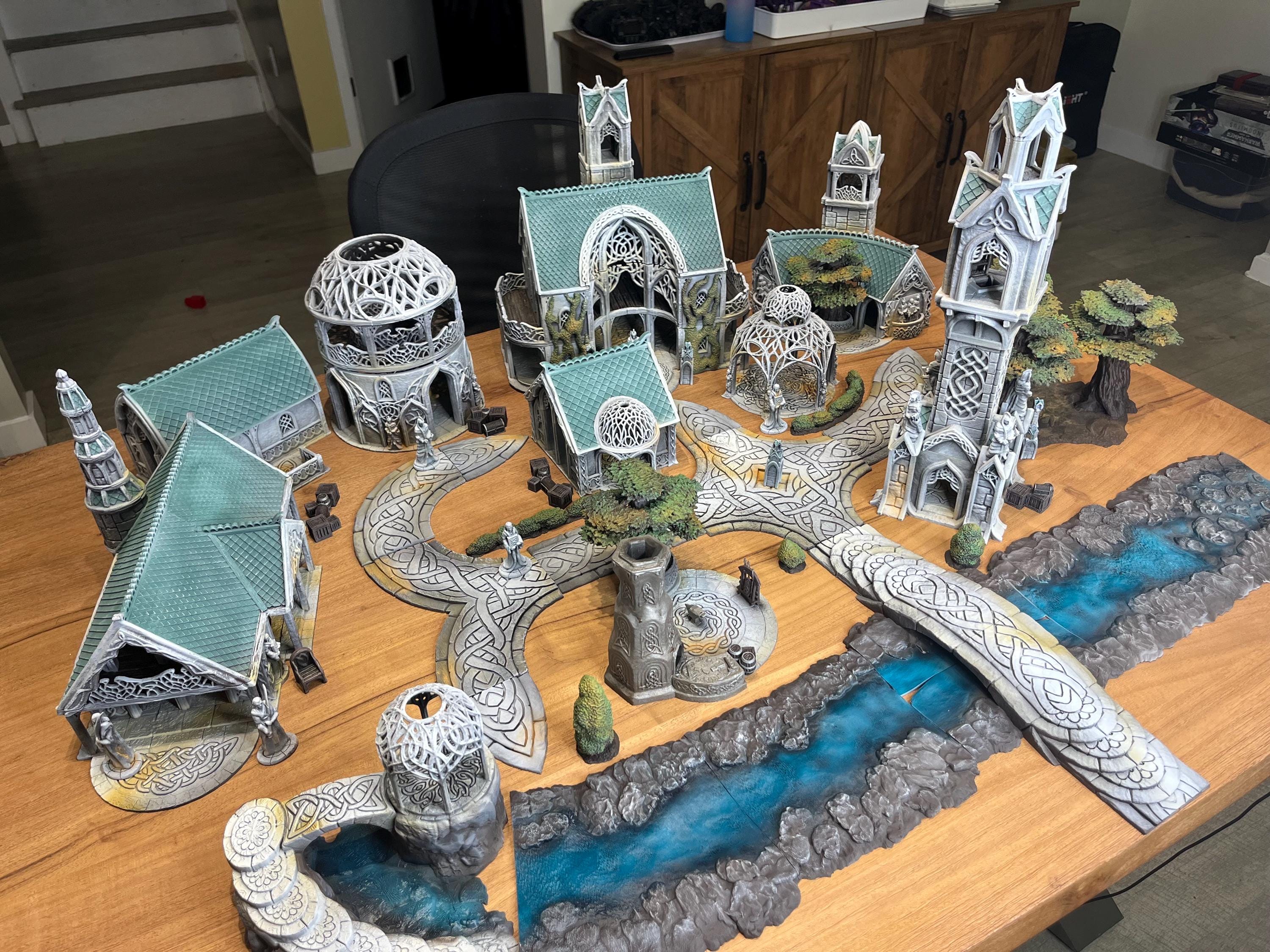 Middle Earth Painted Terrain set - Rivendell/ Kingdom of Noldareth