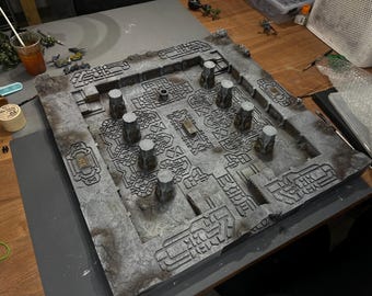 Middle Earth Painted Terrain set - Tomb of Kings Tiles/The Mines of Moria/  Khazad-dûm inspired Terrain set