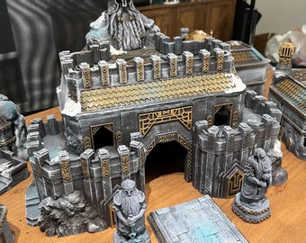 Middle Earth Painted Terrain set - Dwarven / The City of Durak Deep