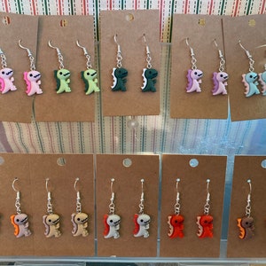 Dinosaur Earrings