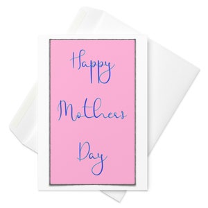 Buona festa della mamma alla MIGLIORE MAMMA di sempre! Auguri divertenti e offensivi. Biglietto di auguri.
