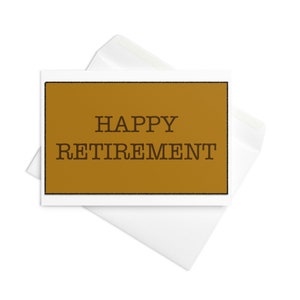 Buona pensione, puoi pulire quella merda dal naso ora auguri divertenti offensivi snarky biglietto di auguri