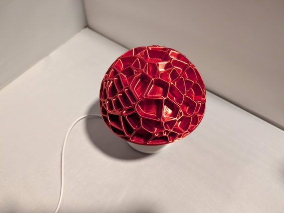Mushroom Accent Light (multiple color options), USB Powered Voronoi Nightlight, shown in listing image 6 with additional visible details or options.