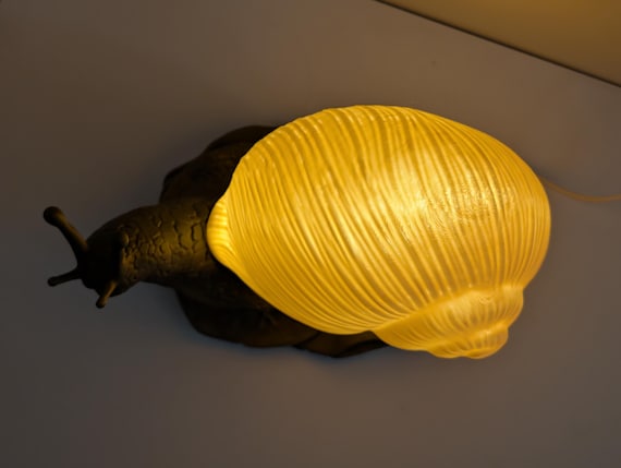 Snail Lamp Night Light, USB Table Lamp, Cottagecore Accent piece, shown in listing image 6 with additional visible details or options.