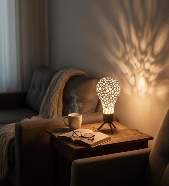 Modern Bulb Lamp, Dimmable USB Accent Table Light, shown in listing image 5 with additional visible details or options.