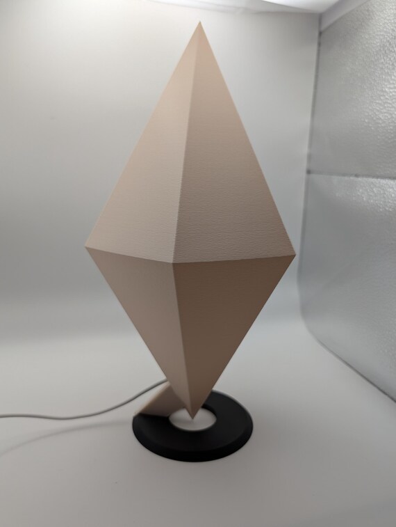 The Floating Diamond: An Ethereal Modern Prism Lamp, Multiple Colors, shown in listing image 7 with additional visible details or options.
