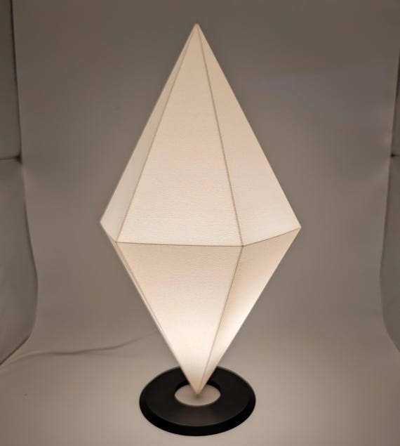 The Floating Diamond: An Ethereal Modern Prism Lamp, Multiple Colors, shown in another listing view highlighting visible design details.