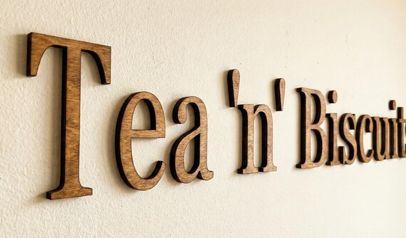 Custom Wood Wall Letters, Personalized Name Sign, Wedding Backdrop Decor, Business Signage & Office Decor, shown in listing image 7 with additional visible details or options.