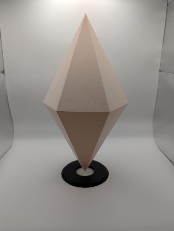 The Floating Diamond: An Ethereal Modern Prism Lamp, Multiple Colors, shown in listing image 5 with additional visible details or options.