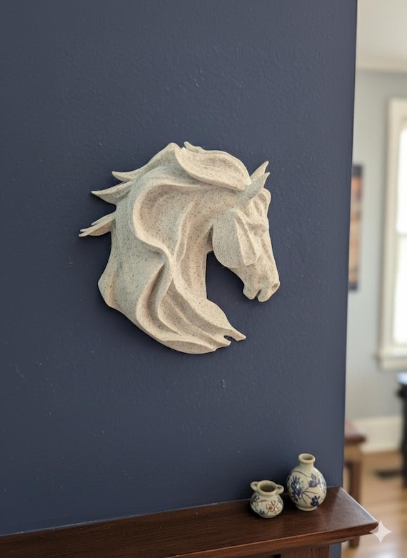Horse Head Wall Art: Modern Farmhouse Decor