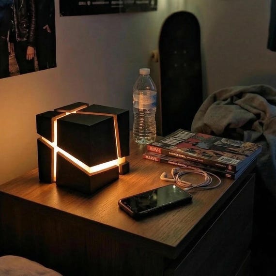 RiftGlow Cube Lamp, Many Colors Available, USB Powered, shown in listing image 9 with additional visible details or options.