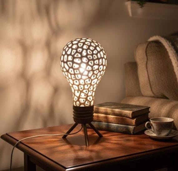 Modern Bulb Lamp | Dimmable USB Accent Table Light