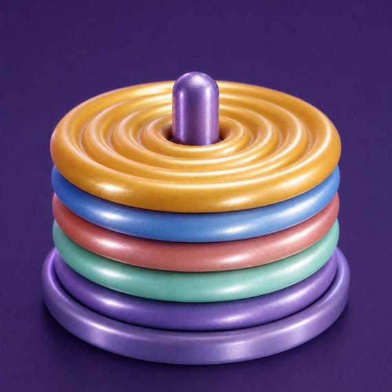 Close-up of the AxisRipple five-coaster set and holder in the glossy Silk theme