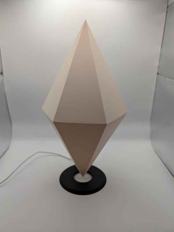 The Floating Diamond: An Ethereal Modern Prism Lamp, Multiple Colors, shown in listing image 6 with additional visible details or options.