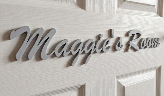 Custom raised Wall Letters, Personalized Business Signage, Home Decor, 7 sizes and 40+ colors, shown in listing image 5 with additional visible details or options.