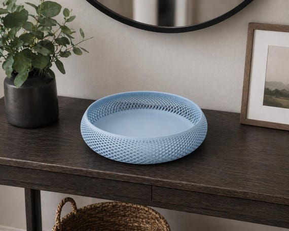 Modern Lattice Catchall Bowl with Optional Lid, shown in listing image 4 with additional visible details or options.
