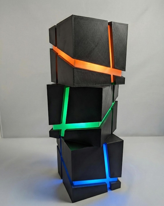 RiftGlow Cube Lamp, Many Colors Available, USB Powered, shown in an additional close-up listing view with visible shape and details.