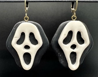 Scream Ghostface Earrings