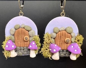 Fairy House Earrings