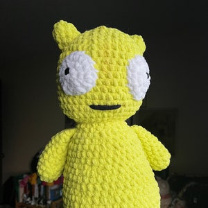 Huge Kuchi Kopi, Jumbo Kuchi Kopi plushie, bobs burgers, Louise, crochet, handmade