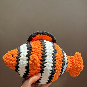 Crochet Jumbo Clownfish