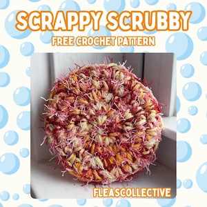 scrubby pattern, crochet scrubby pattern, crochet scrubby pattern