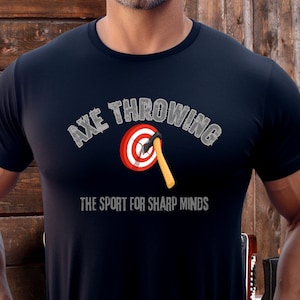 Bullseye Axe Throwing Sport T-Shirt - Bull's Eye Ax Throwing Bullseye Axe Throwing Sport T-Shirt - Bull's Eye Ax Throwing