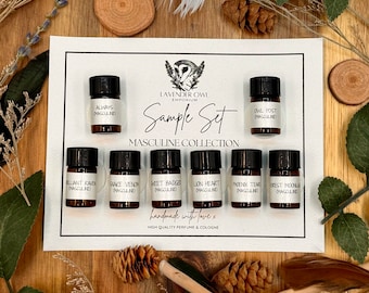 Masculine Sample Set | Cologne for Him