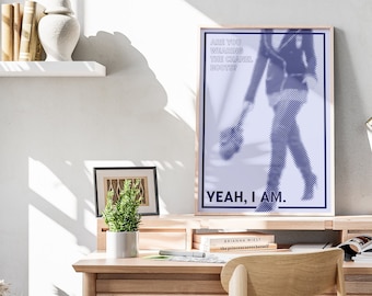 Devil Wears Prada Chanel Boots Poster