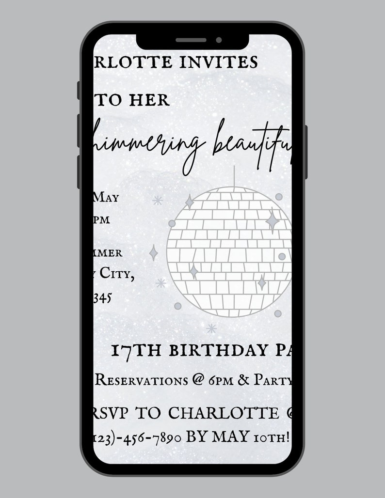 Taylor Swift Birthday Invitation Folklore Era Folklore - Etsy