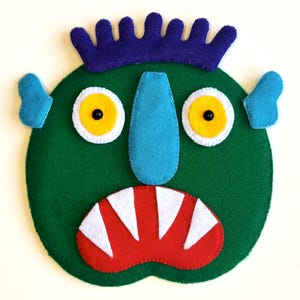 Go Away Big Green Monster Felt Story Set – Interactive Playset for Storytelling