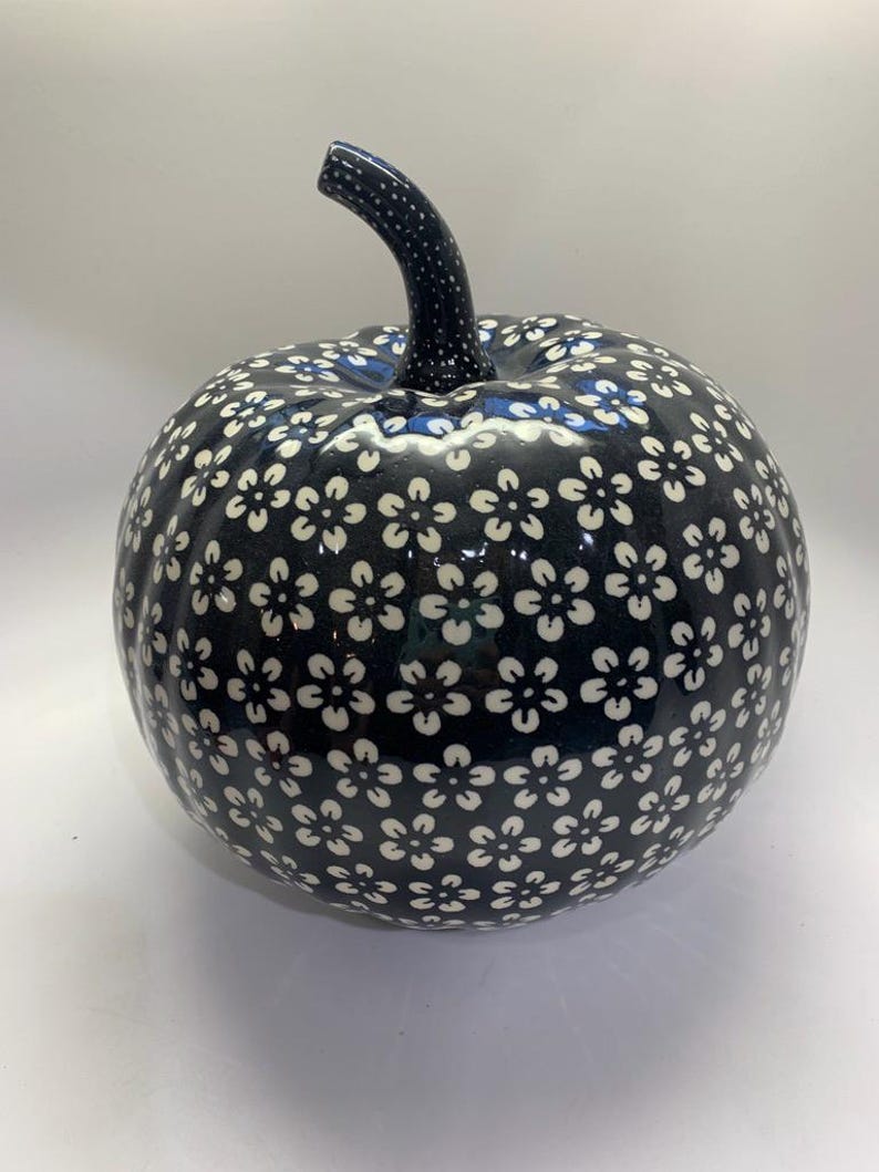 Manufaktura Ceramic Pumpkin Luminary - Thumbnail 3