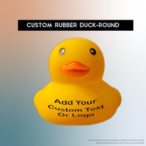 Custom Round Ducks for jeeps, Personalized duck for duck duck jeep, Custom Rubber Ducks, Round Rubber ducks.