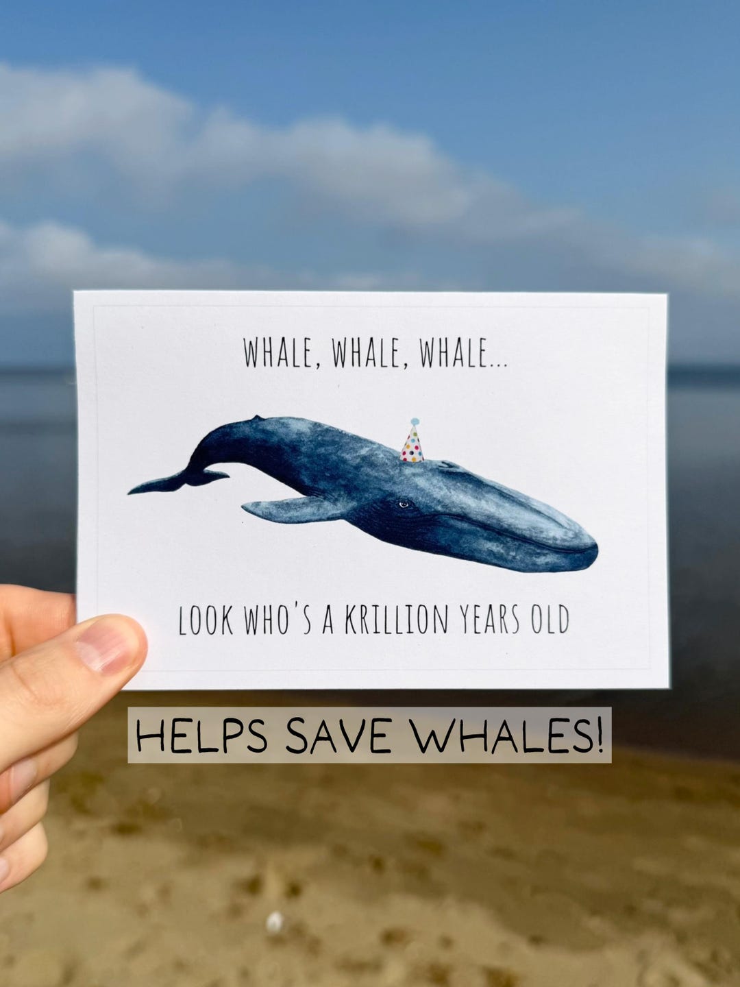 Happy Birthday Card For Animal Lovers - Octopus, Starfish & Sea Creature Design