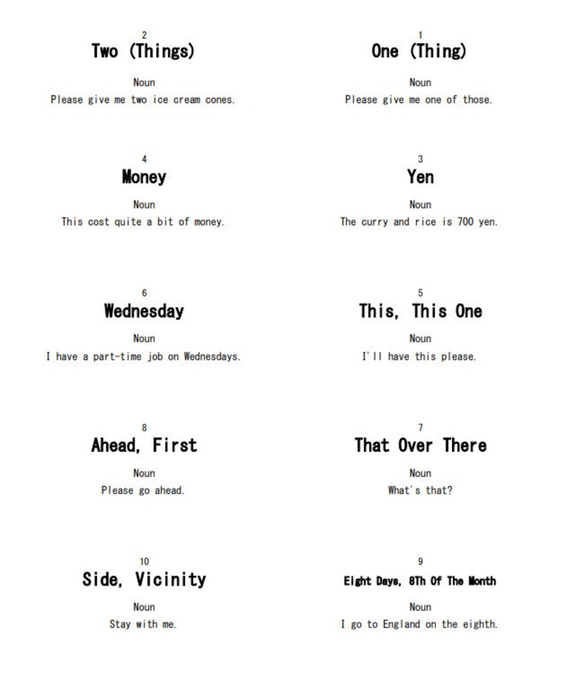 6000 Printable Japanese Flash Cards - Etsy