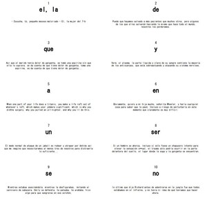 5720 Printable Spanish Flashcards from TV