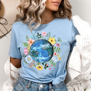Save Earth T-shirt, Love Earth Tee, Earth Awareness, Environmental Shirt, Gift for Environmentalist, Mother Earth Tee,Earth Day T-shirt gift