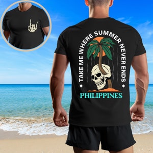 Philippines shirt Philippines vacation shirt, Love Philippines shirt, Halloween Philippines, Cute Gift for travel mate, Group vacation Shirt