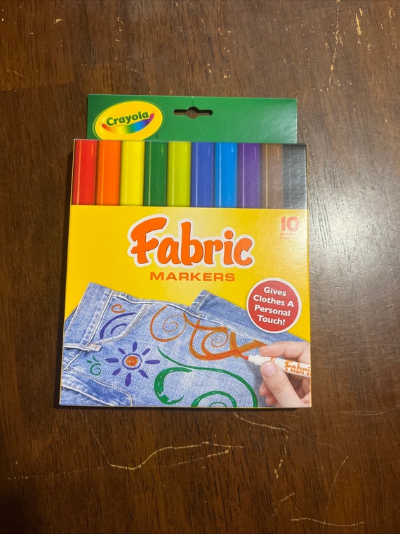 Crayons Fabric Markers 