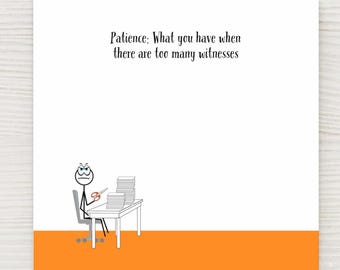 Funny Sarcastic Sticky Notes: 3M Post-it® Note Pads, Office Humor