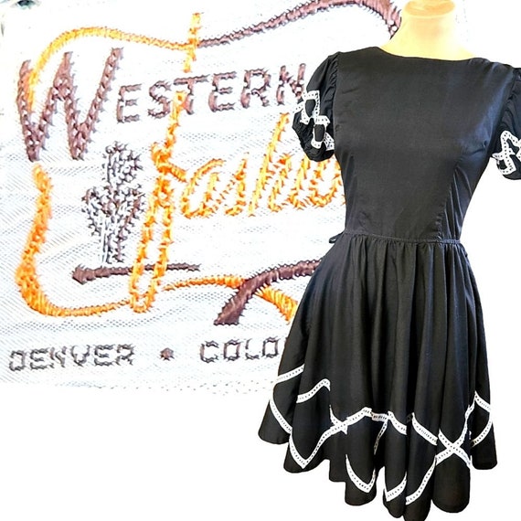 VINTAGE WESTERN FASHIONS 1950s-1960s fit & flare c