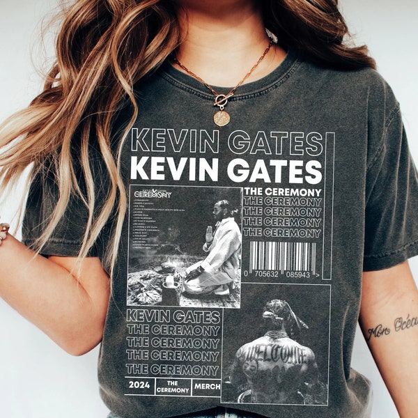 Kevin Graphic 2024 shirt, Kevin music tour 2024, Album 2024 tshirt, Gates tshirt, Kevin concert 2024 Gift for men women Comfort Color