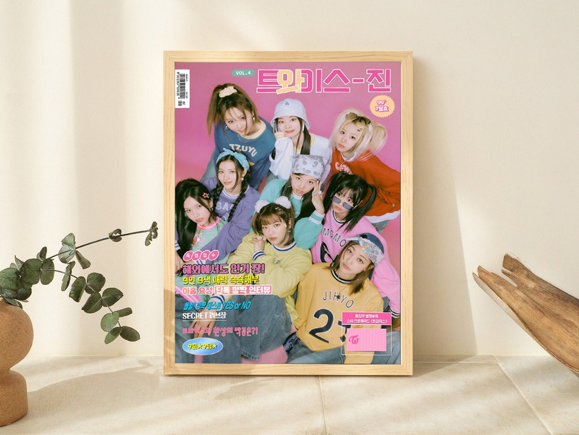Twice Poster ONCE 4TH GENERATION Poster Kpop Poster Girl - Etsy